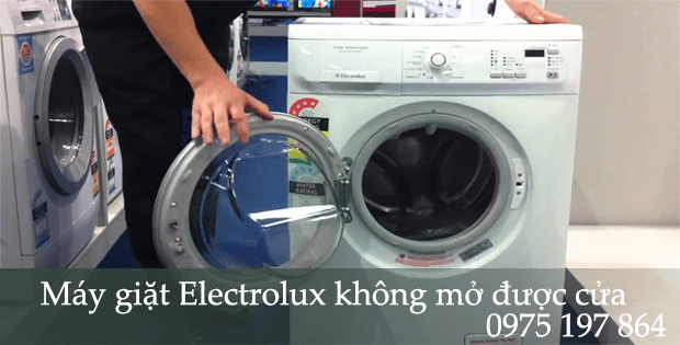 Máy giặt Electrolux không mở được cửa