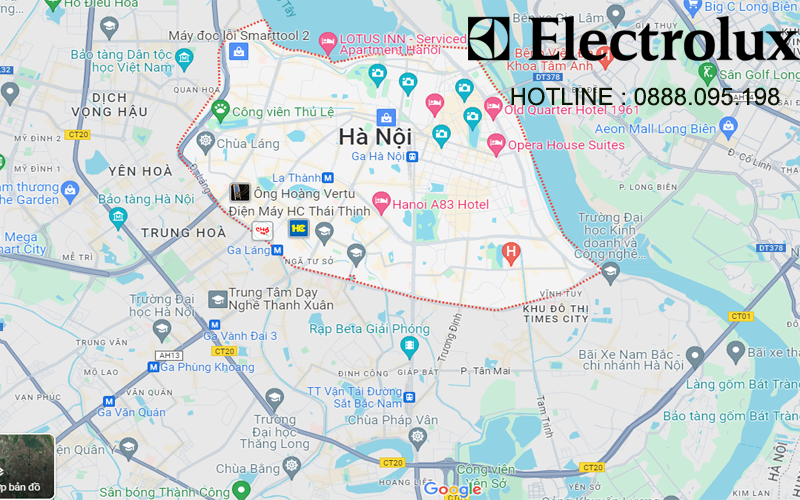 Địa chỉ chuyên sửa máy giặt Electrolux tại Hà Nội