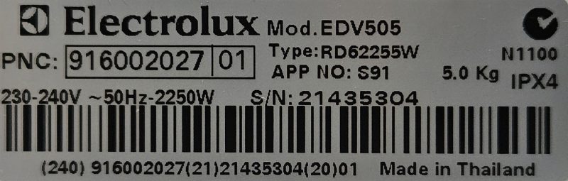Cách tra cứu bảo hành điện tử Electrolux bằng số serial chi tiết